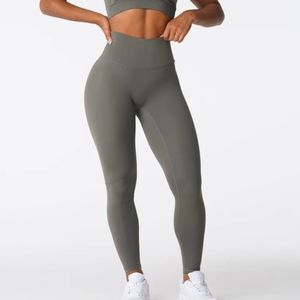 NVGTN khaki green leggings
